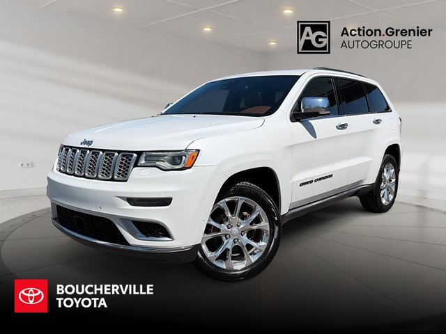 2019 Jeep Grand Cherokee Summit + CUIR BRUN + HARMAN/KARDON + TOIT PANO +++