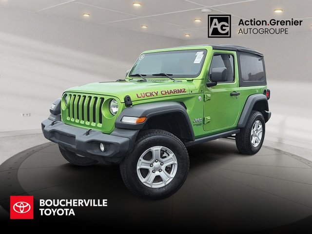 Jeep Wrangler Sport S + V6 + AIR CLIMATISÉ + CAMERA + PUSH START 2018