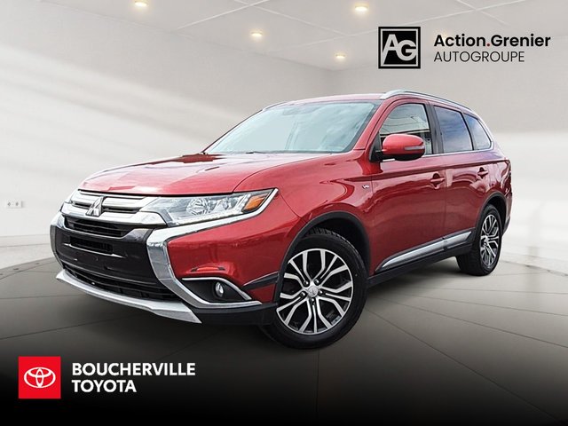 2016 Mitsubishi Outlander GT AW-C + CUIR + TOIT OUVRANT + GPS + CAMERA RECUL