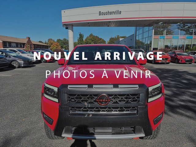 2025 Nissan Frontier PRO-4X + SIEGE/ VOLANT CHAUFFANT + CAMERA 360