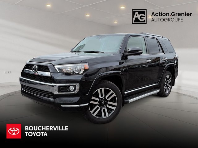 2019 Toyota 4Runner LIMITED + CUIR + TOIT + GPS + JOB + WOW !