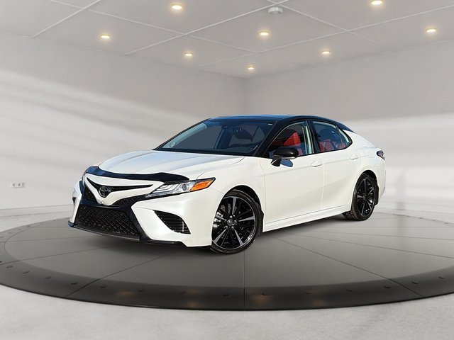 Toyota Camry XSE V6 + CUIR ROUGE + TOIT + JBL + ECHAPPEMENT MF 2020