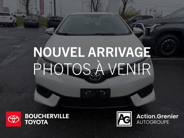 Toyota Corolla iM + CAMERA + BLUETOOTH + SIÈGES CHAUFFANTS 2018