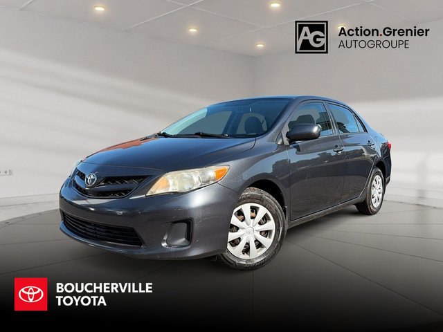 2011 Toyota Corolla CE + AUTOMATIQUE + AIR CLIMATISÉ + BAS KILO !!!