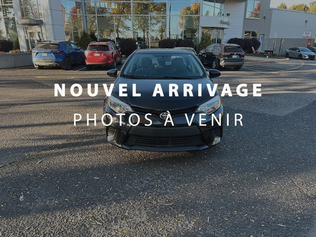 2015 Toyota Corolla CE + 58624 KM SEULEMENT