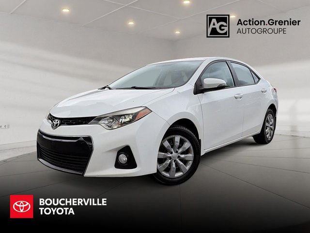 2016 Toyota Corolla S + CAMÉRA + BLUETOOTH + SIÈGES CHAUFFANTS
