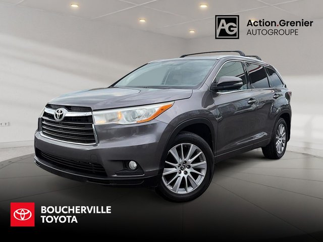 2016 Toyota Highlander XLE AWD + CUIR + TOIT OUVRANT + BLUETOOTH + CAM ++