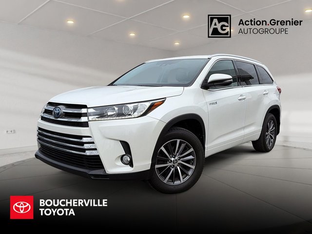 Toyota Highlander Hybrid XLE + CUIR + TOIT + GPS + BAS KILO !!! 2018