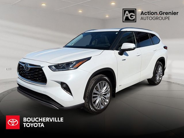 2022 Toyota Highlander Hybrid Platinum + CUIR + TOIT PANO + AUDIO JBL ++