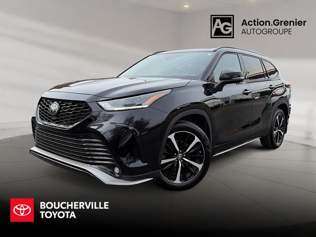 2022 Toyota Highlander XSE AWD + CUIR ROUGE + CARPLAY + TOIT OUVRANT +++