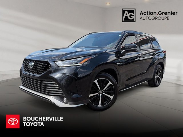 Toyota Highlander XSE + CUIR ROUGE + TOIT  CARPLAY + SIÈGE CHAUFFANT 2022