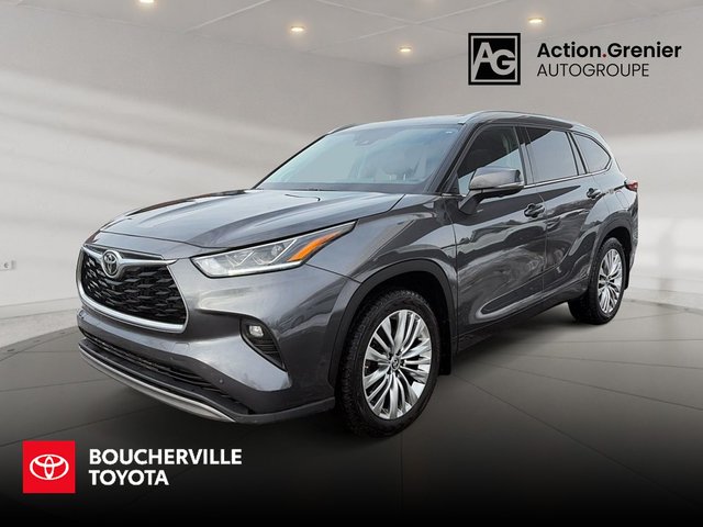 2023 Toyota Highlander Platinum + CUIR + TOIT PANO + GPS + JBL AUDIO