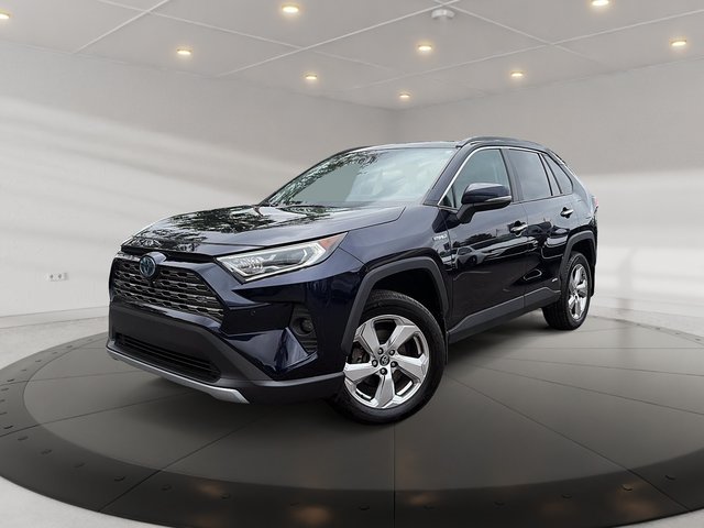 2020 Toyota RAV4 Hybrid Limited AWD + CUIR + TOIT + CARPLAY + JBL + WOW