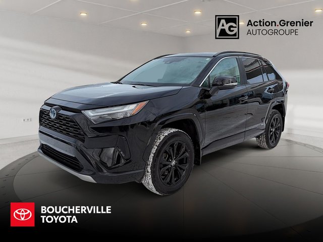 Toyota RAV4 Hybrid SE + TOIT + CAMERA + CARPLAY + MAGS NOIR 2022