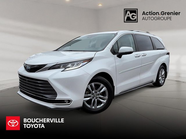Toyota Sienna LIMITED HYBRID AWD + CUIR + TOIT + GPS + DVD + JBL 2023