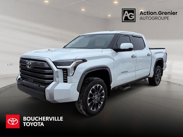 2022 Toyota Tundra Limited + CREW + CUIR + TOIT PANO + CARPLAY + WOW