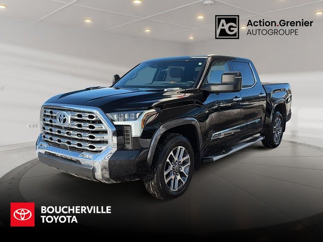 2023 Toyota Tundra Platinum Hybrid + 1794 PKG + CUIR BRUN + TOIT PANO