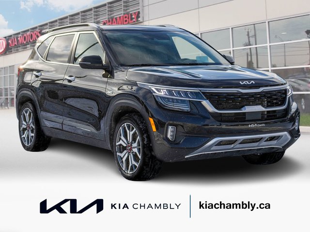 Kia SELTOS SX TURBO AWD AUTO (STD PAINT) Black leather  2022