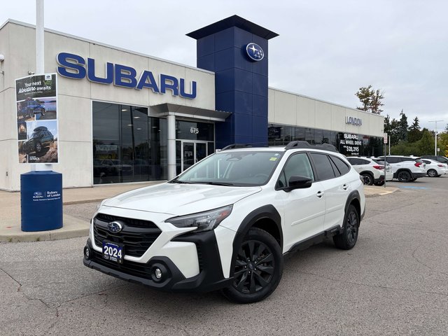 2024 Subaru OUTBACK ONYX ONE OWNER | CLEAN CARFAX | 2.5L SUBARU BOXER ENGINE | 182-HP | AWD | EYESIGHT | CARPLAY