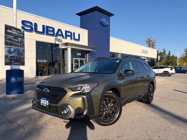 2025 Subaru OUTBACK ONYX ONE OWNER | CLEAN CARFAX | 2.5L SUBARU BOXER ENGINE | 182-HP | AWD | EYESIGHT | CARPLAY