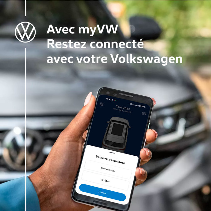 myVW : Pour rester connecté à votre Volkswagen