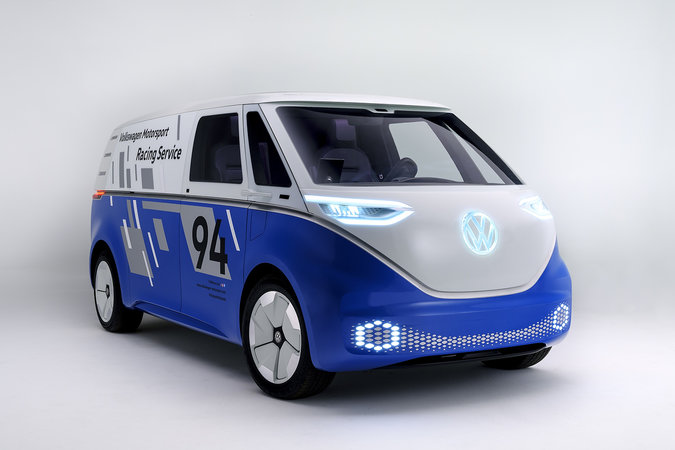 Volkswagen dévoile le I.D. Buzz Cargo électrique à Los Angeles