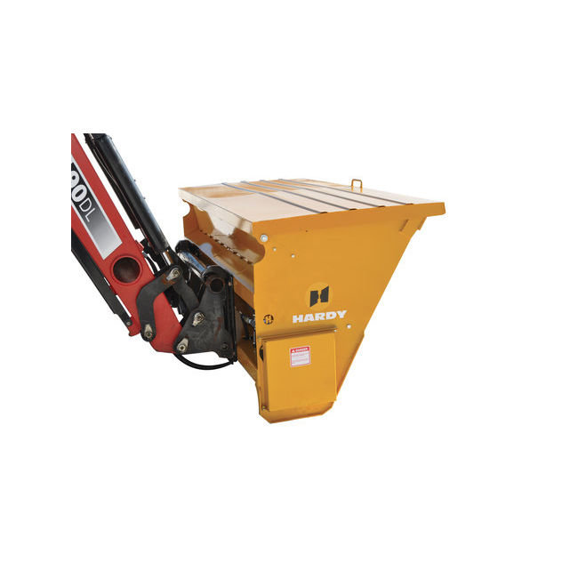 Sand and salt spreader bucket