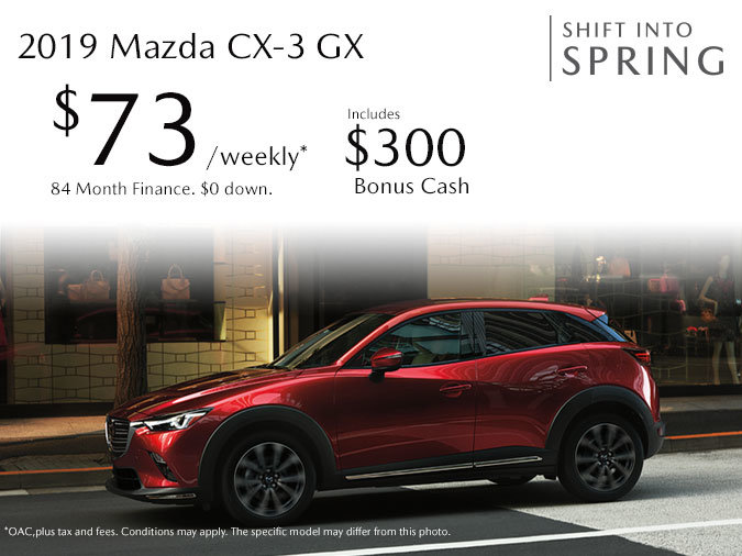 Atlantic Mazda - 2019 Mazda CX-3 Just $73 Weekly
