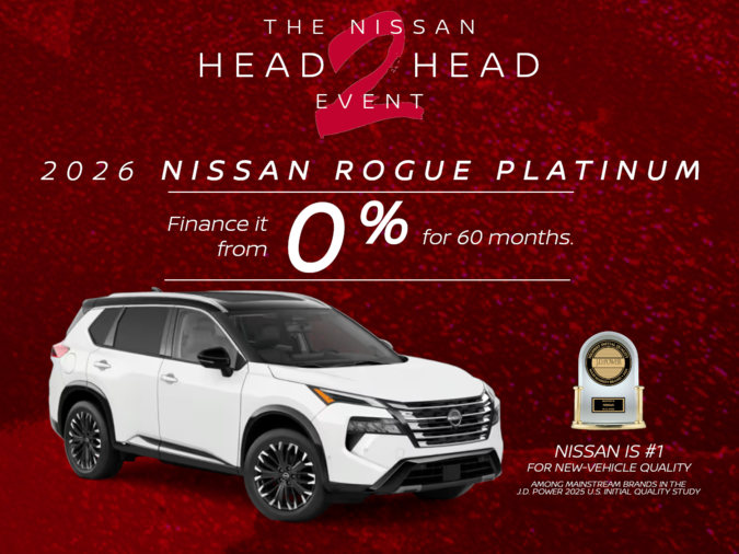 GET YOUR 2026 ROGUE PLATINUM TODAY!