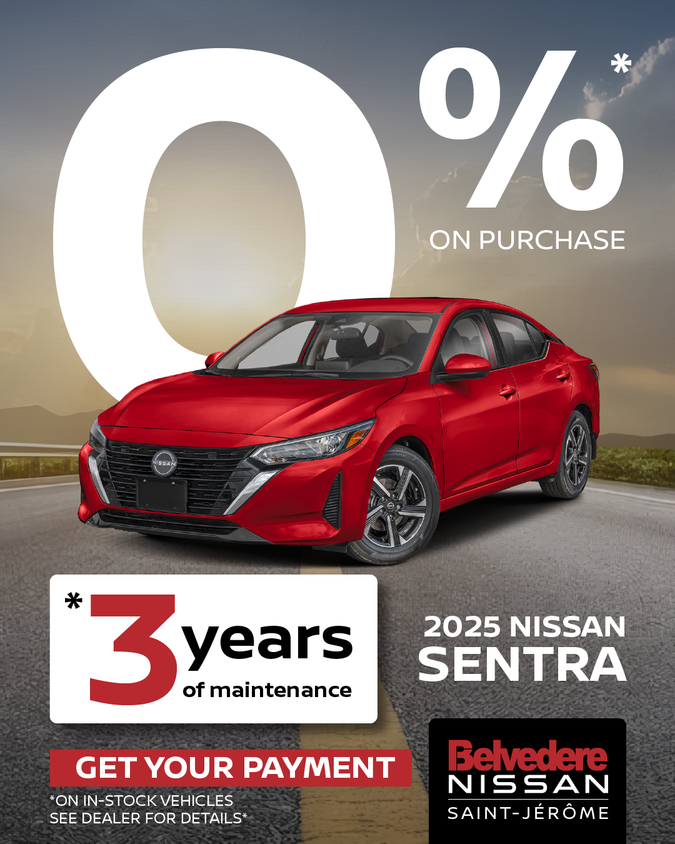 Get the 2025 Sentra Today!