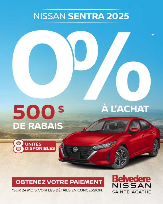Obtenez la Sentra 2025