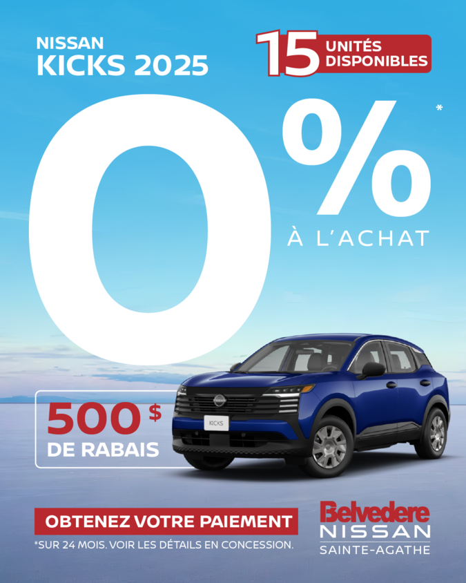 Obtenez le kicks 2025