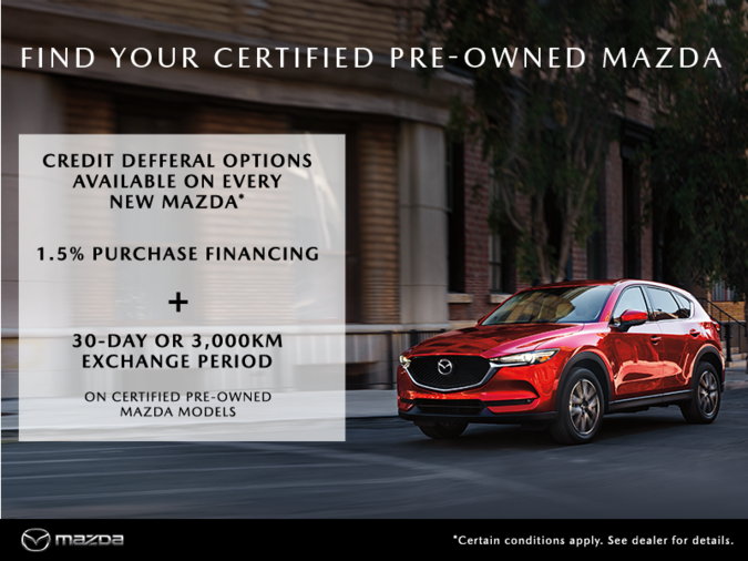 Certified Pre-Owned Mazda