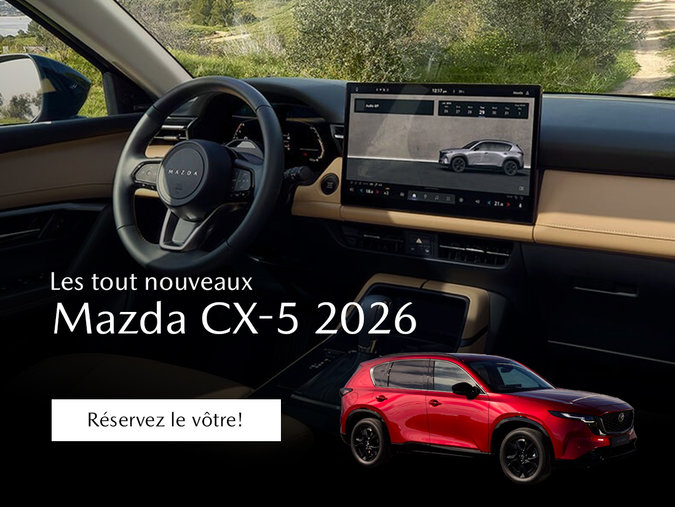 Les tout nouveaux Mazda CX-5 2026