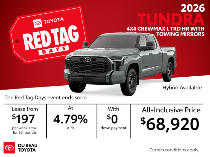 2026 Tundra