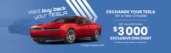 Exchange your tesla