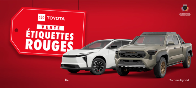 Vente étiquettes rouges