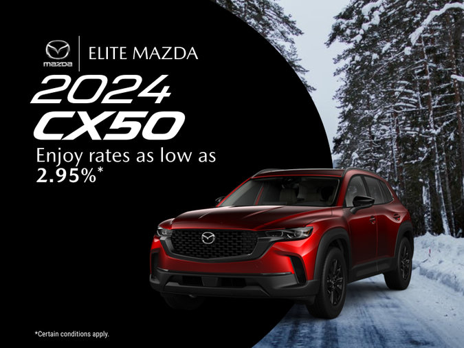 Get the 2024 Mazda CX-50
