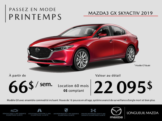 Mazda3 2019 - Promotion