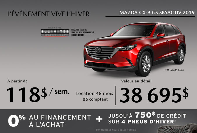 Mazda CX-9 2019 - Promotion