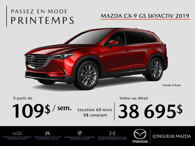 Mazda CX-9 2019 - Promotion