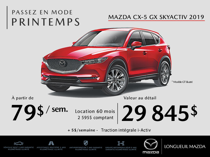 Mazda CX-5 2019 - Promotion