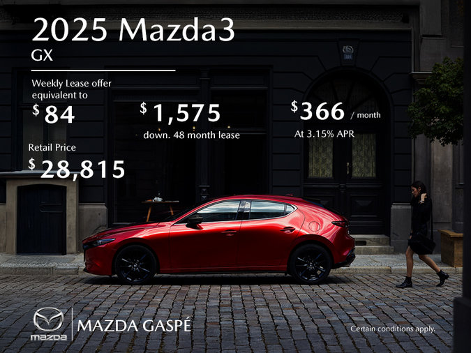 2025 Mazda3 GX