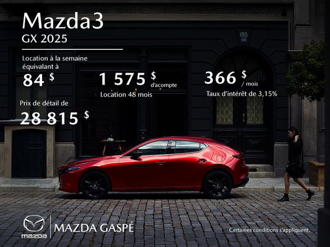 Mazda3 GX 2025