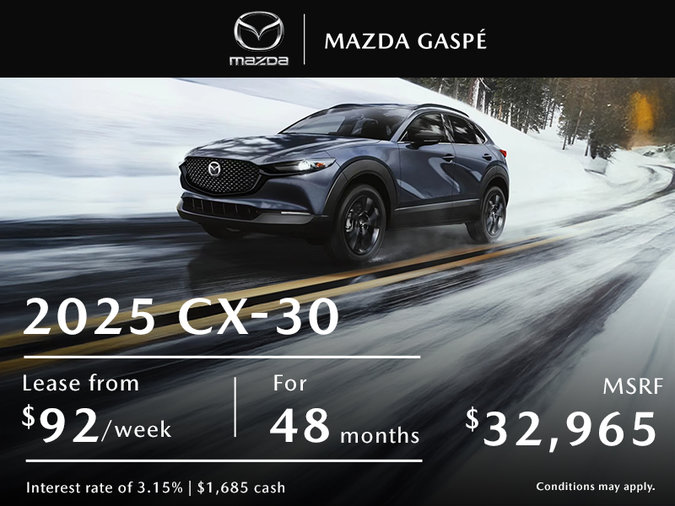 2025 MAZDA CX-30