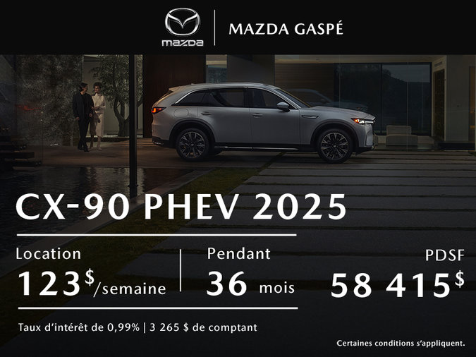 MAZDA CX-90 HYBRIDE RECHARGEABLE 2025