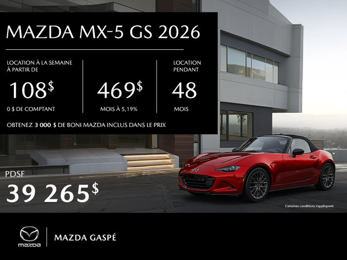 MX-5 GS 2026