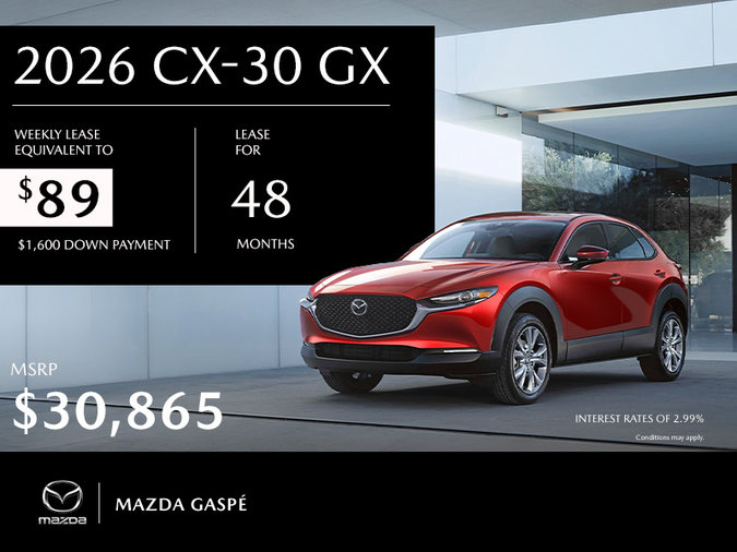 2026 Mazda CX-30