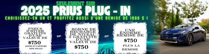 2025 Prius Plug-In Hybrid : Plus intelligente. Plus verte. Plus audacieuse.