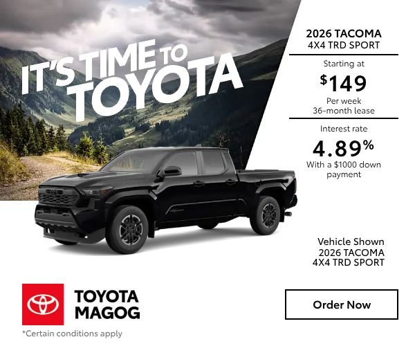 2026 Tacoma 4X4 TRD Sport